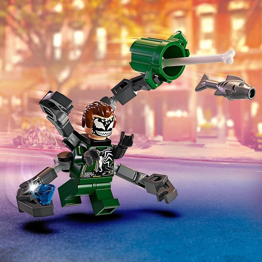 76275 LEGO® Marvel Погоня на мотоцикле: Человек-Паук против Доктора  Осьминога цена | 220.lv