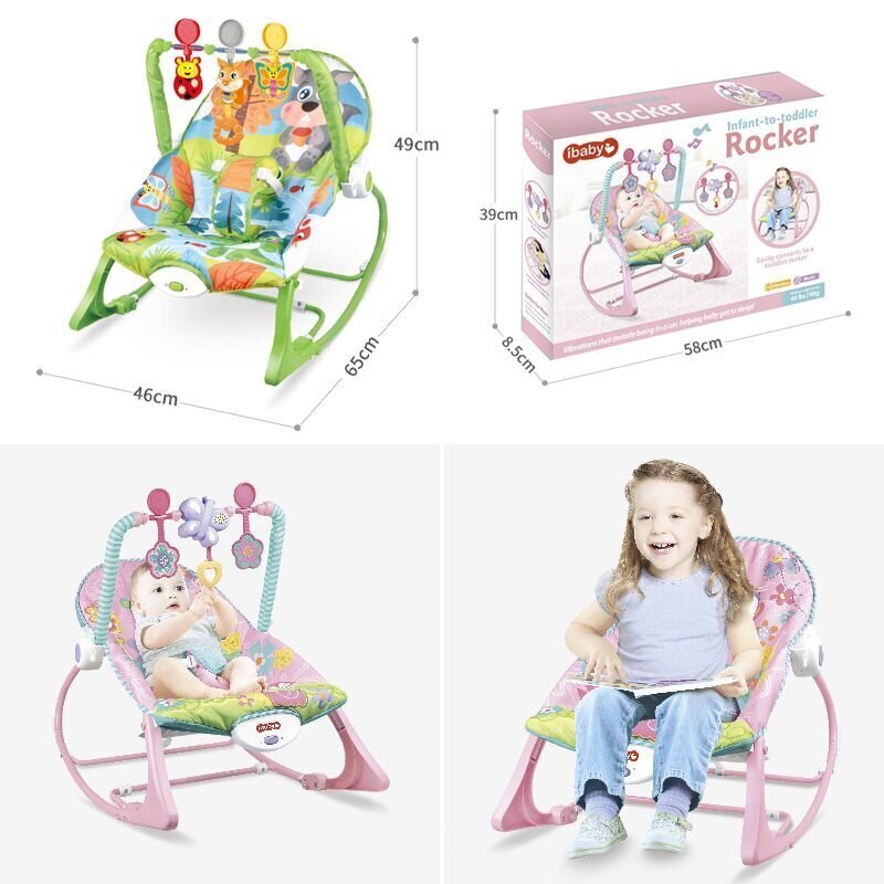 Šūpuļkrēsls Ibaby HD-57425 cena un informācija | Bērnu šūpuļkrēsliņi | 220.lv