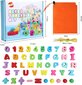 Koka Montessori rotaļlietas bērniem, alfabēts un cipari cena un informācija | Attīstošās rotaļlietas | 220.lv
