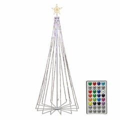 Новогодняя ёлка Lumineo 490772 LED Свет Внешний Разноцветный 60 x 60 x 150 cm цена и информация | Рождественские украшения | 220.lv