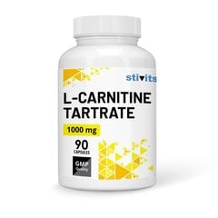 Uztura bagātinātājs Stivits L-karnitīna tartrāts 1000 mg vegānu, N90 cena un informācija | Vitamīni, preparāti, uztura bagātinātāji imunitātei | 220.lv