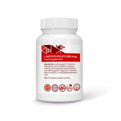 Пищевая добавка Стивитс L-метилфолат 800 мкг веганская таблетка, N120 цена и информация | Витамины, пищевые добавки, препараты для иммунитета | 220.lv