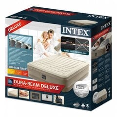 Piepūšams matracis Intex Queen Ultra Plush Fiber-Tech, 152x46x203cm cena un informācija | Piepūšamie matrači un mēbeles | 220.lv