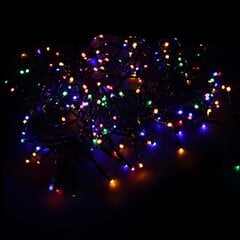 LED gaismu vītne 50 m Daudzkrāsains cena un informācija | Ziemassvētku lampiņas, LED virtenes | 220.lv