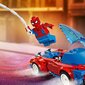 76279 LEGO® Marvel Zirnekļcilvēka sacīkšu auto un Venom Zaļais Goblin cena un informācija | Konstruktori | 220.lv