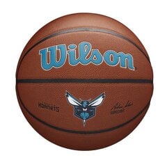 Basketbola bumba Wilson NBA Charlotte Hornets, 7. izmērs cena un informācija | Basketbola bumbas | 220.lv
