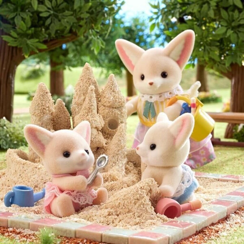 Figūras Sylvanian Families Fennec Fox Twins cena un informācija | Rotaļlietas zēniem | 220.lv