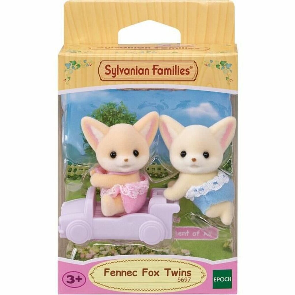 Figūras Sylvanian Families Fennec Fox Twins cena un informācija | Rotaļlietas zēniem | 220.lv