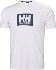 Футболка мужская Helly Hansen, белая цена и информация | Мужские футболки | 220.lv