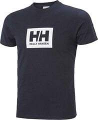 Мужская футболка Helly Hansen, синяя цена и информация | Мужские футболки | 220.lv