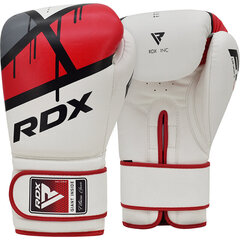Боксерские перчатки для тренировок RDX F7, белые цена и информация | Боевые искусства | 220.lv
