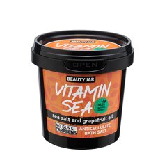 Vannas sāls Beauty Jar Vitamin Sea, celulīta mazināšanai, 150 g cena un informācija | Dušas želejas, eļļas | 220.lv