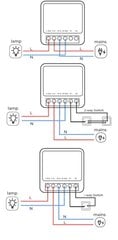 Spring Nuotolinis gaismas kontrolieris WIFI, Tuya, vienas līnijas цена и информация | Электрические выключатели, розетки | 220.lv