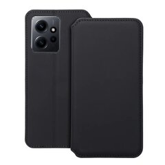 Fusion Dual Pocket Book книжка чехол для Xiaomi Redmi Note 12 4G чёрный цена и информация | Чехлы для телефонов | 220.lv