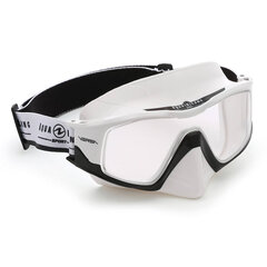 Aqualung Versa L mask MS444EU0901LCL White Black Lens Clear цена и информация | Очки для плавания | 220.lv