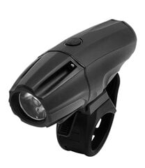 Priekšējais velosipēda lukturis Azimut Power XP-G 500lm USB, melns cena un informācija | Velo lukturi un atstarotāji | 220.lv