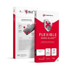 Forcell Flexible Nano 5D iPhone 15 Pro Max cena un informācija | Ekrāna aizsargstikli | 220.lv