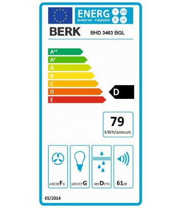 BHD 3463 BGL 50 Berk cena un informācija | Tvaika nosūcēji | 220.lv