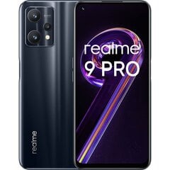 Prece ar bojātu iepakojumu. Realme 9 Pro Plus 5G, 8/256GB, Dual SIM, Black cena un informācija | Mobilie telefoni, foto un video preces ar bojātu iepakojumu | 220.lv