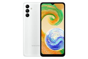 Prece ar bojātu iepakojumu. Samsung Galaxy A04s 3/32GB SM-A047FZWUEUE White cena un informācija | Mobilie telefoni, foto un video preces ar bojātu iepakojumu | 220.lv