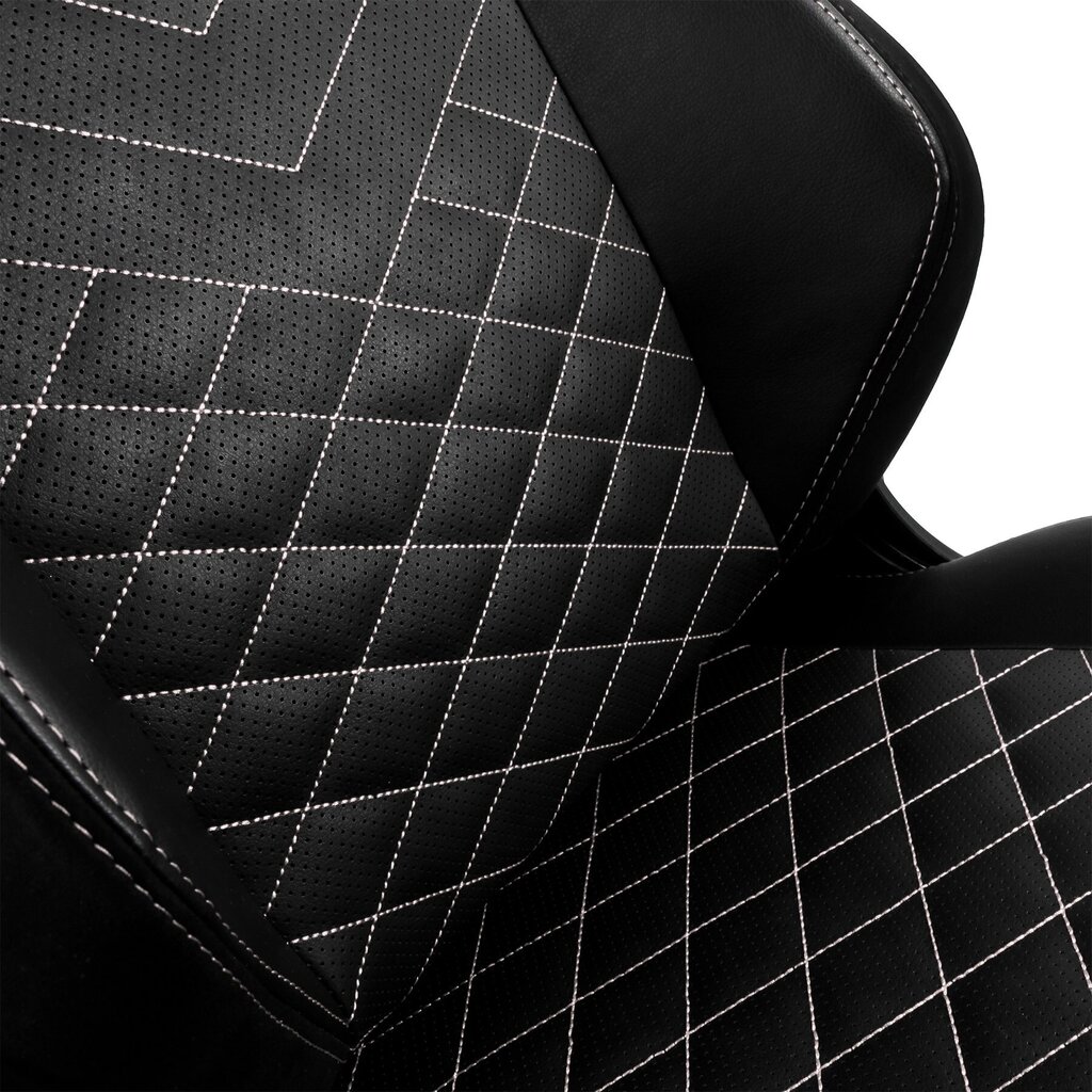 Noblechairs HERO ergonomisks krēsls (melns/balts) цена и информация | Biroja krēsli | 220.lv