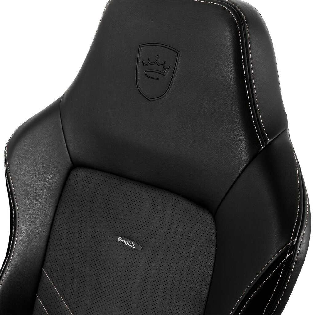 Noblechairs HERO ergonomisks krēsls (melns/balts) цена и информация | Biroja krēsli | 220.lv