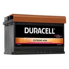 AGM akumulators DURACELL 12V 70Ah цена и информация | Аккумуляторы | 220.lv