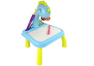 Bērnu zīmēšanas galds ar projektoru Lean Toys Dinosaur цена и информация | Развивающие игрушки | 220.lv