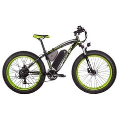 Elektriskais velosipēds Rich Bit Top-022, 26", zaļš цена и информация | Электровелосипеды | 220.lv