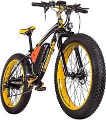 Elektriskais velosipēds Rich Bit Top-022, 26", dzeltens цена и информация | Электровелосипеды | 220.lv