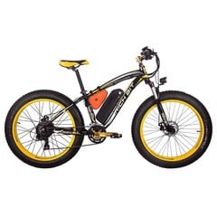 Elektriskais velosipēds Rich Bit Top-022, 26", dzeltens цена и информация | Электровелосипеды | 220.lv