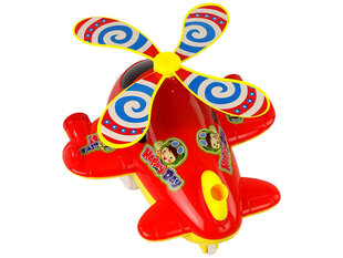 Stumjama rotaļlieta lidmašīna, sarkana cena un informācija | Rotaļlietas zīdaiņiem | 220.lv