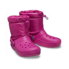 Crocs™ Classic Lined Neo Puff Boot Kid's 201760 цена и информация | Коричневые детские сапоги S&O | 220.lv