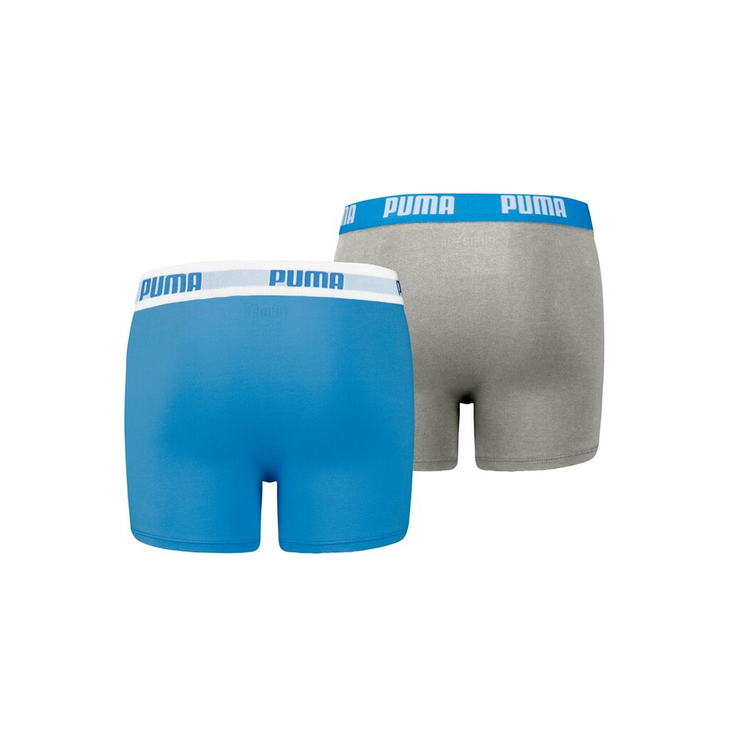 Puma apakšveļa zēniem Boys Boxer Grey Blue 935454 02, zila, pelēka цена и информация | Zēnu apakšveļa | 220.lv