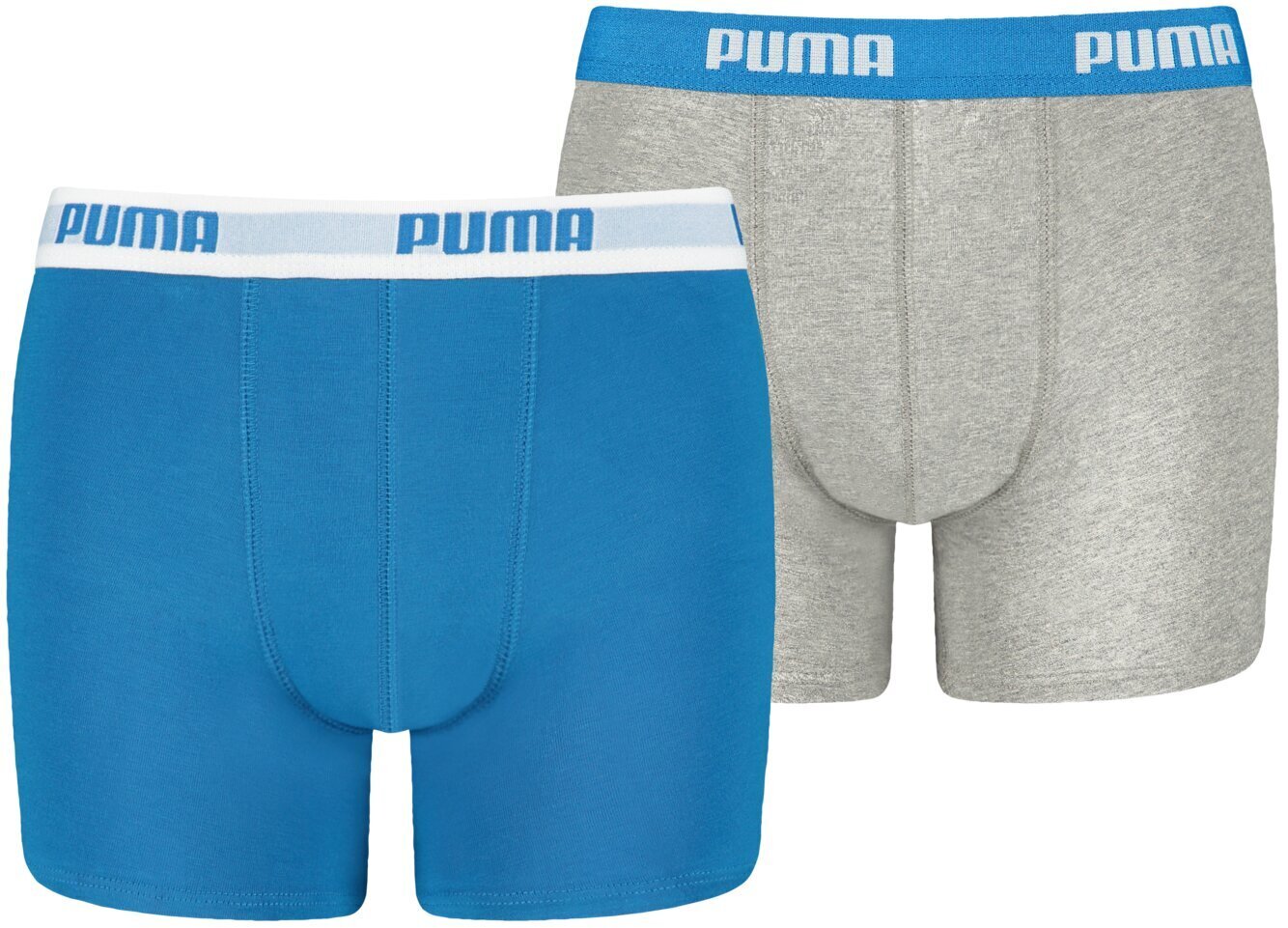 Puma apakšveļa zēniem Boys Boxer Grey Blue 935454 02, zila, pelēka цена и информация | Zēnu apakšveļa | 220.lv
