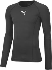 Puma sporta krekls zēniem Liga Baselayer Tee Black 655921 03, melns cena un informācija | Zēnu krekli | 220.lv