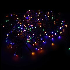 LED gaismu vītne 25 m Daudzkrāsains 6 W cena un informācija | Ziemassvētku lampiņas, LED virtenes | 220.lv