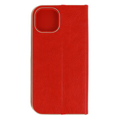 Grāmatu maciņš ar rāmi priekš Iphone 12 sarkans cena un informācija | Telefonu vāciņi, maciņi | 220.lv