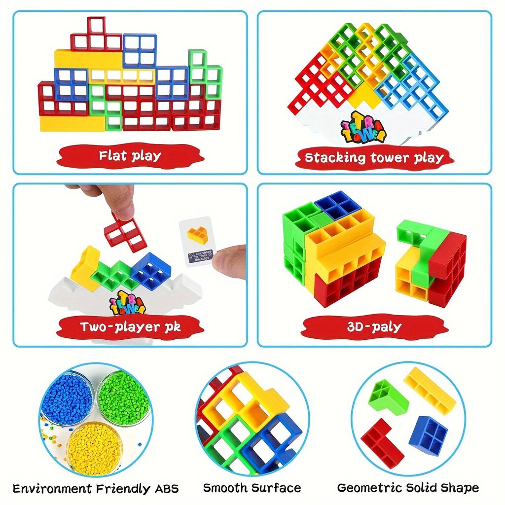 Konstrukciju bloku spēle, 16 gab. cena un informācija | Attīstošās rotaļlietas | 220.lv