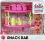 Lelle ar aksesuāriem MGA L.O.L. Surprise! Surprise House Small Snack Bar cena un informācija | Rotaļlietas meitenēm | 220.lv
