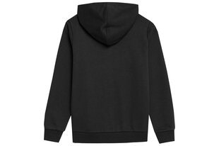 Jaka zēniem 4F 4FJSS23TSWSM219, melns cena un informācija | Zēnu jakas, džemperi, žaketes, vestes | 220.lv
