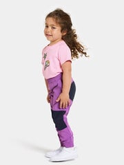 Детские брюки софтшелл Didriksons весна-осень BLÅBÄR, цвет фуксия цена и информация | Штаны для девочек | 220.lv