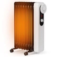 Ar eļļu pildīts radiatora sildītājs ar 3 apkures līmeņiem, Costway cena un informācija | Sildītāji | 220.lv