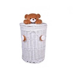 Pīto grozu komplekts - Teddy Bear, 15L 40L 75L цена и информация | Ящики для вещей | 220.lv