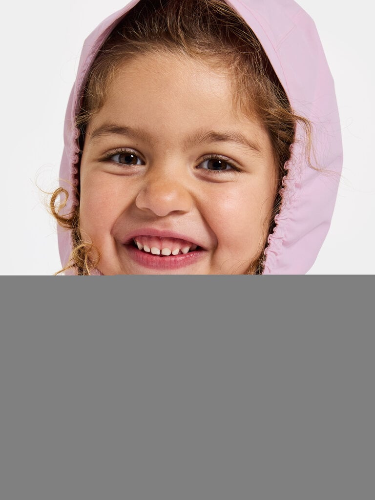Didriksons bērnu pavasara-rudens virsjaka NORMA 3, gaiši rozā cena un informācija | Virsjakas un mēteļi meitenēm | 220.lv