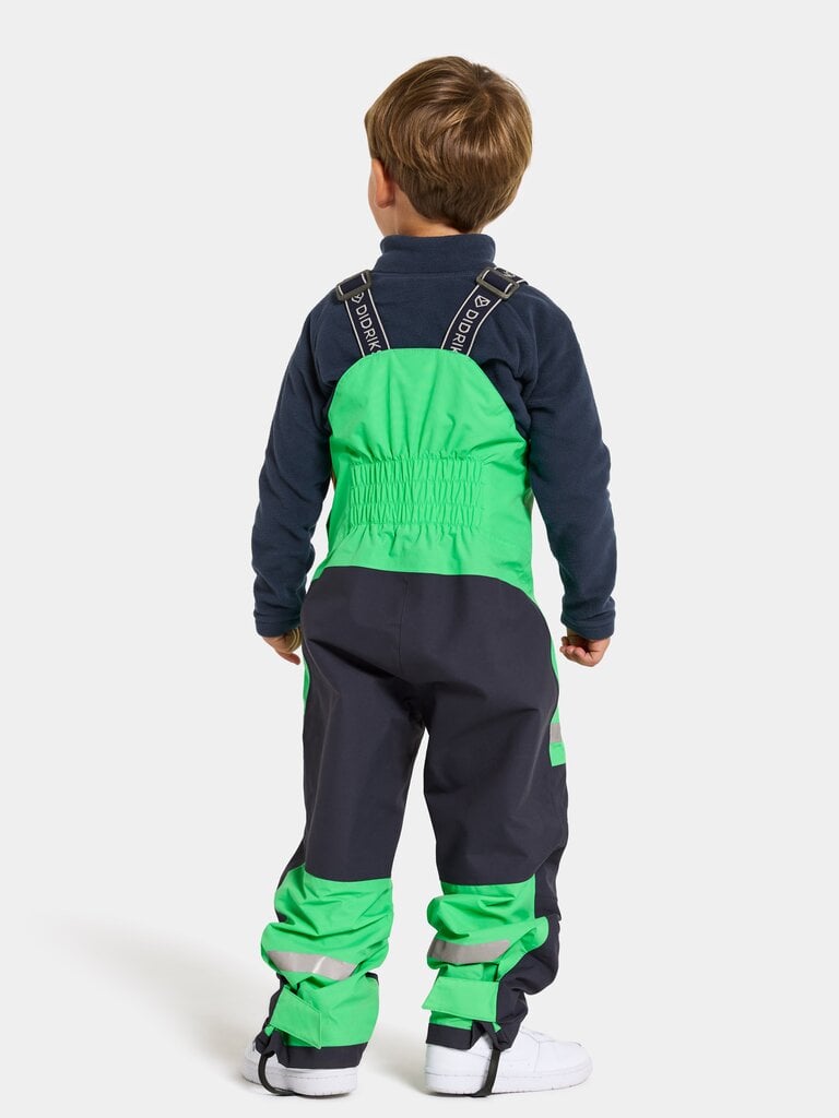 Didriksons bērnu siltinātas pavasara-rudens bikses CLOUD, zaļi melnas цена и информация | Bikses zēniem | 220.lv