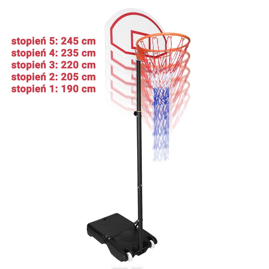 Regulējams basketbola stenda maiss - Dunker цена и информация | Basketbola statīvi | 220.lv