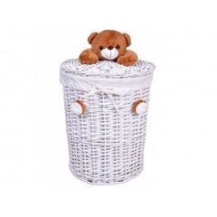 Плетеная сумка, Медведь 40 л цена и информация | Ящики для вещей | 220.lv