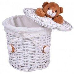 Плетеная сумка Teddy Bear 15L цена и информация | Ящики для вещей | 220.lv