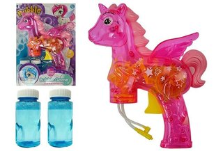 Ziepju burbuļu pistole Lean Toys, rozā cena un informācija | Ūdens, smilšu un pludmales rotaļlietas | 220.lv